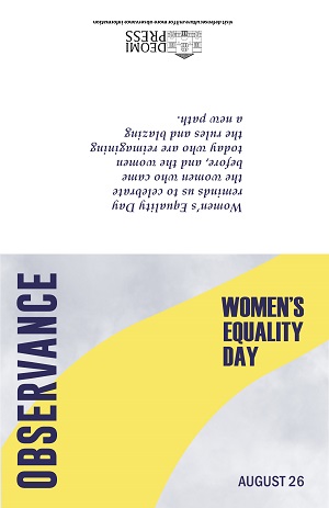 Image of 2022 Women's Equality Day Invitation